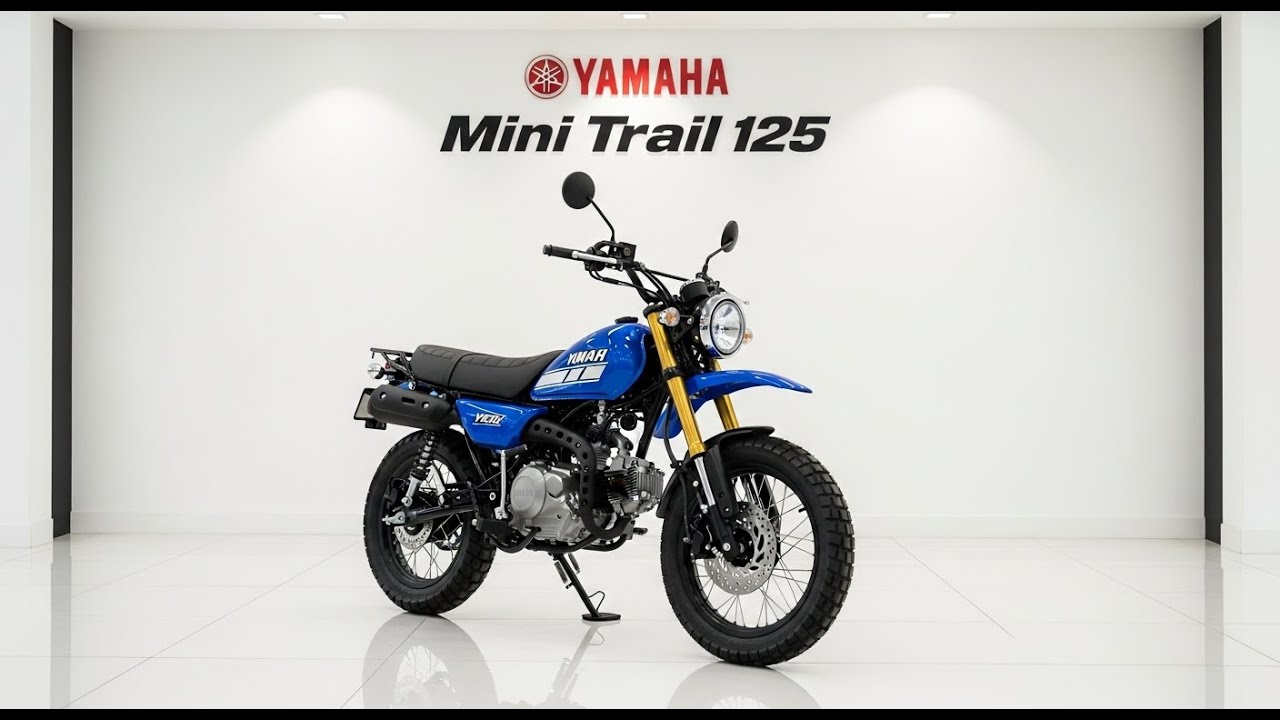 Tiny Bike, HUGE Thrills! 2026 Yamaha Mini Trail 125 Full Review
