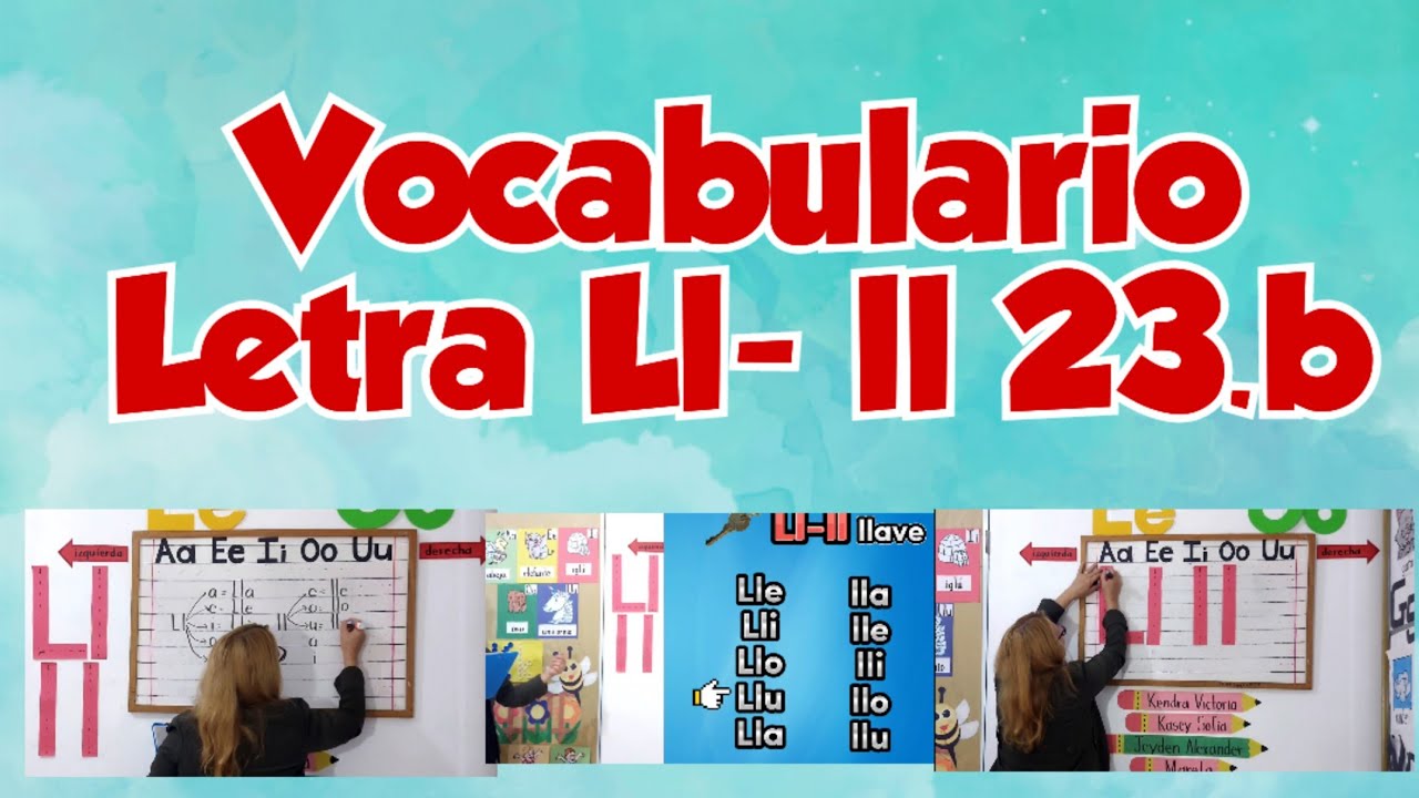 Union Letras Vocabulario- unión silábica, cartel de sílabas y escritura del trazo ...