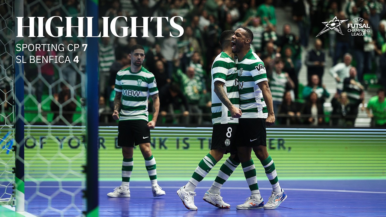 Futsal | UEFA Futsal Champions League: Sporting CP 7-4 SL Benfica
