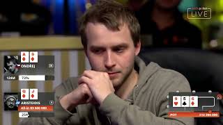 Drozd Sees Through Moschonas Bluff | Classic Hands - MILLIONS Germany 2018 | partypoker