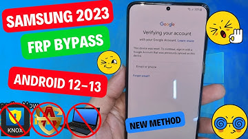 Samsung S22 Series/S21 Series /S20 Series Frp Bypass Android 12/13 Without Pc New Method 2023