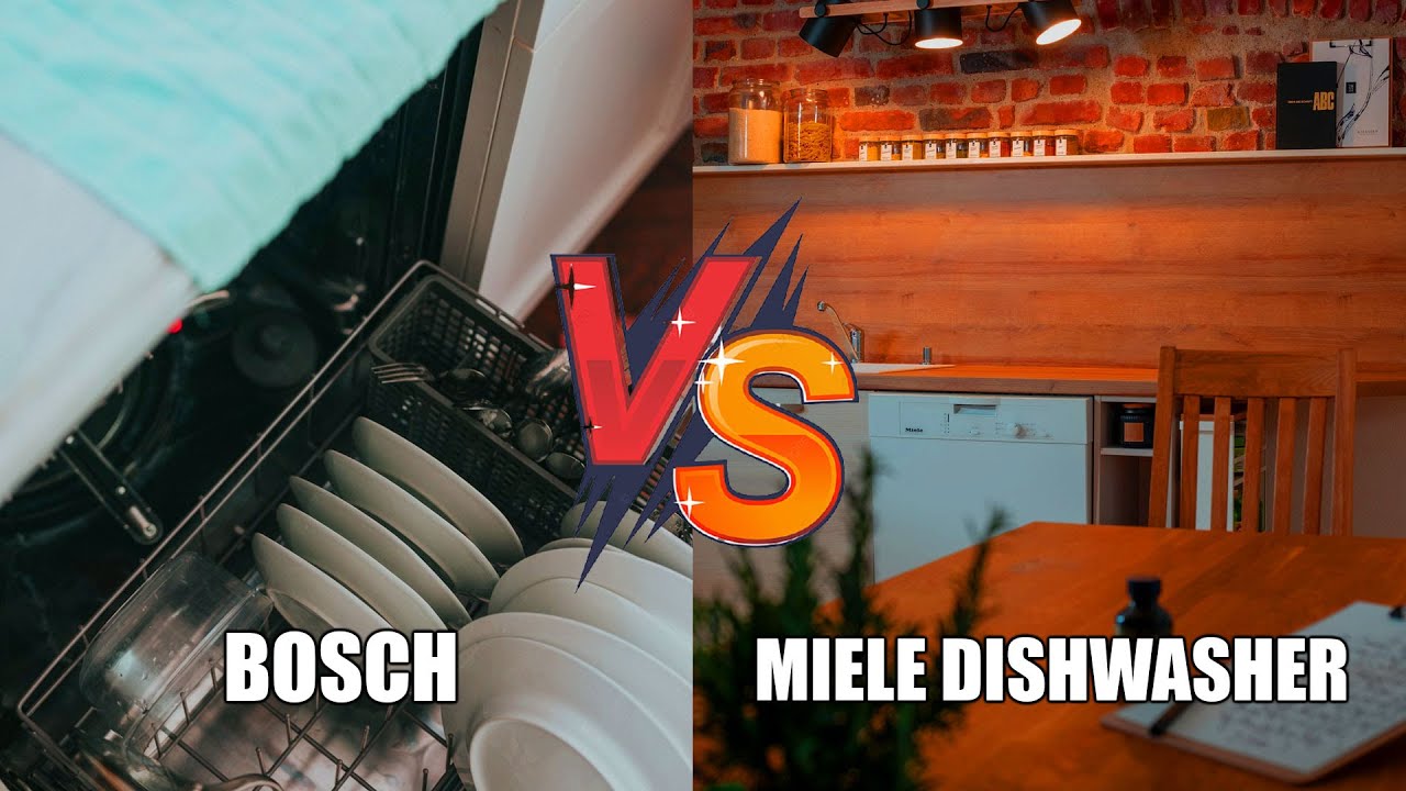 Bosch VS Miele Dishwasher - YouTube
