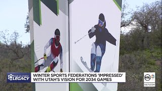 Utah finalizes Olympic plans with winter sport federations, before final 2034 bid announcement
