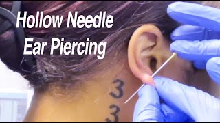 Hollow Needle Ear Piercing