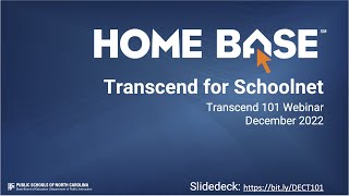 Transcend 101 Webinar