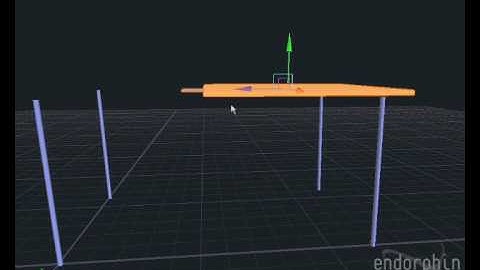 How To Make a Mass Object Table (Endorphin 2.7 LE)
