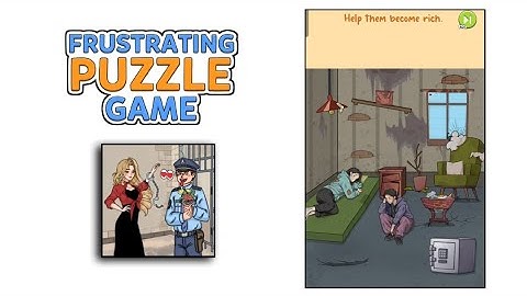 Frustrating Puzzle Game level 1 | help them become rich Gameplay