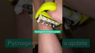 On January 2 I started my personal experience with Pycnogenol