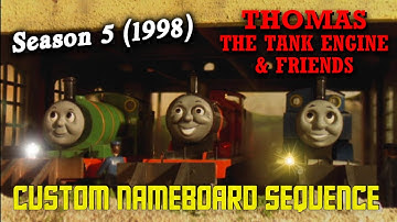 Thomas & Friends - Season 5 Nameboard Sequence (Custom)