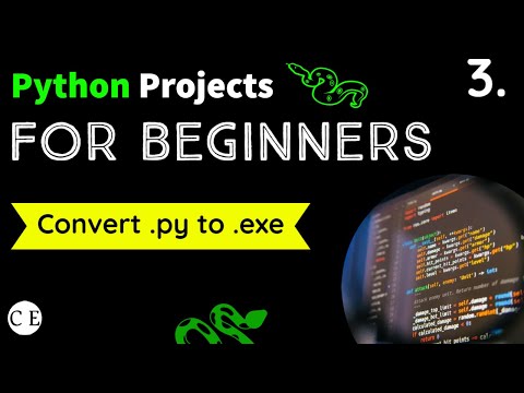 3. Convert .py to .exe File in Python || Python Projects For Beginners
