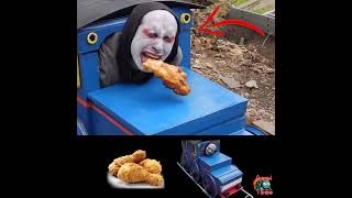 Real Cursed Thomas Train Chicken Wings Eater Vs Funny Train Vs Thomas Train