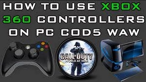 how to change your xbox 360 controller sensitivity on call of duty world at war for pc