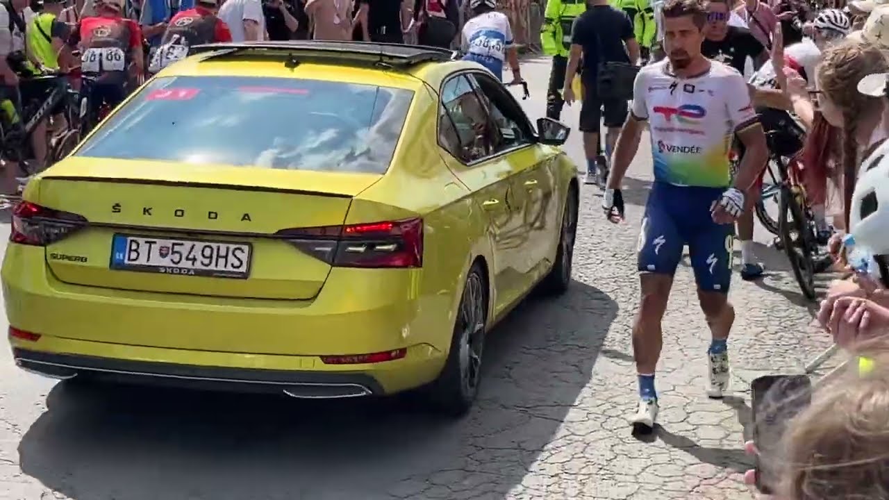 Cycling crash Peter Sagan 