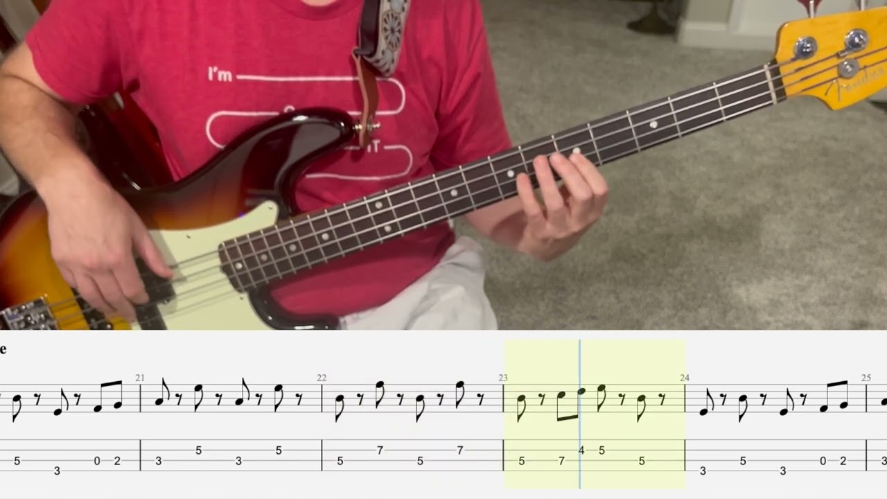 Spanish Pipedream - John Prine | Bass Guitar Cover (Play Along Tabs)