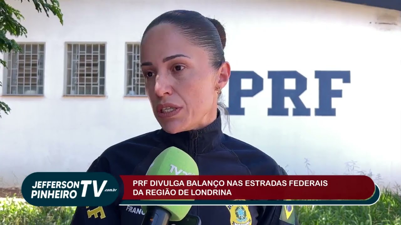 PRF DIVULGA BALANÇO DE FIM DE ANO DAS RODOVIAS FEDERAIS DA REGIÃO DE LONDRINA