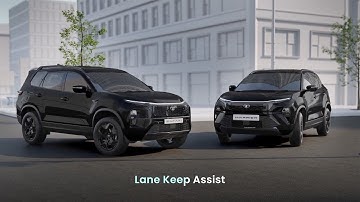 Tata Safari and Harrier ADAS - Level 2 ft. Lane Keep Assist