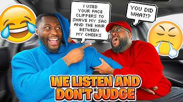 WE LISTEN AND DONT JUDGE PRANK ON BROTHER! *HE FIGHTS ME*