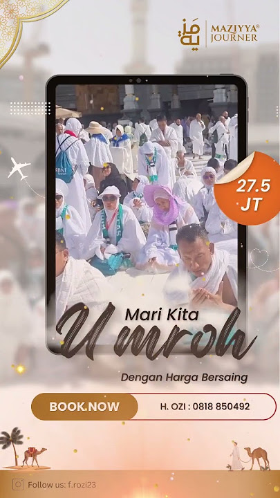 UMROH AMAN DAN NYAMAN REGULER BINTANG 3 #haji #promo #umroh