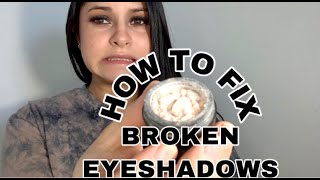 HOW TO FIX BROKEN EYESHADOWS | TIP TUESDAY | HELLEN GOMEZ