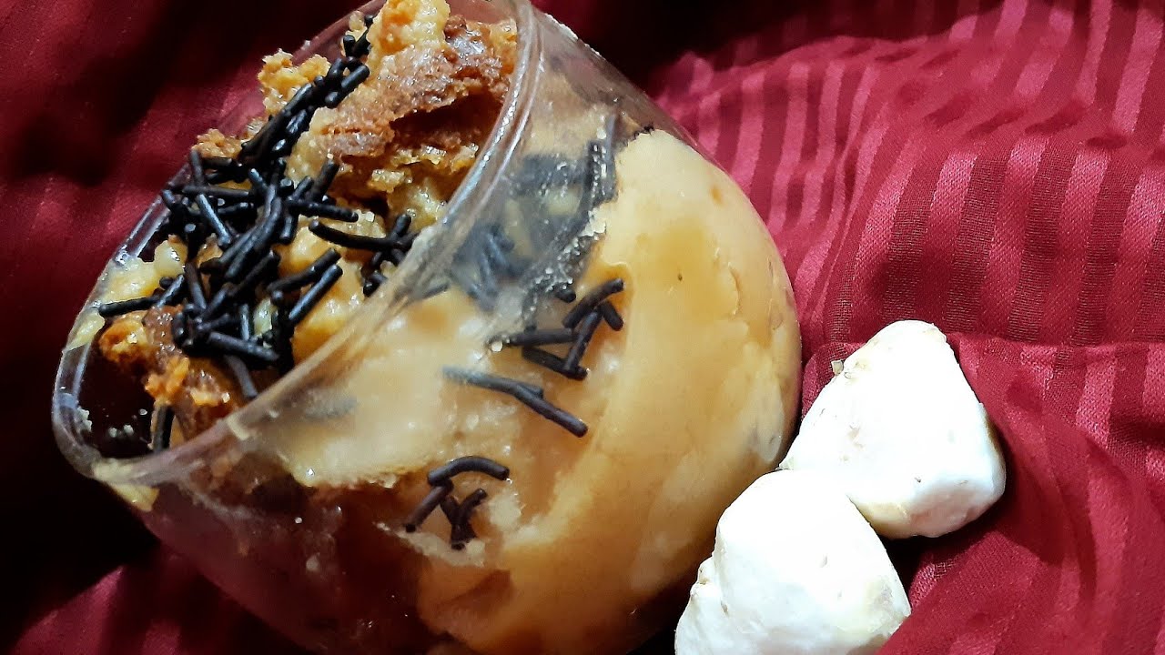 Baked paanifol er kheer/water chestnut dessert/Water chestnut recipe