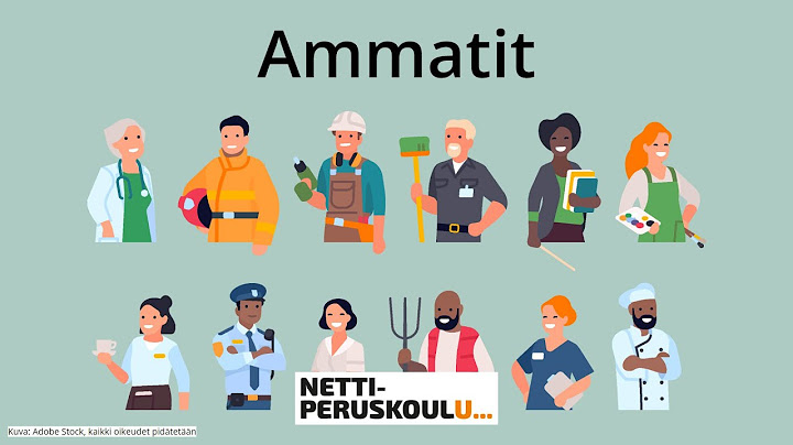 ayk1: Ammatit (perusopetus)