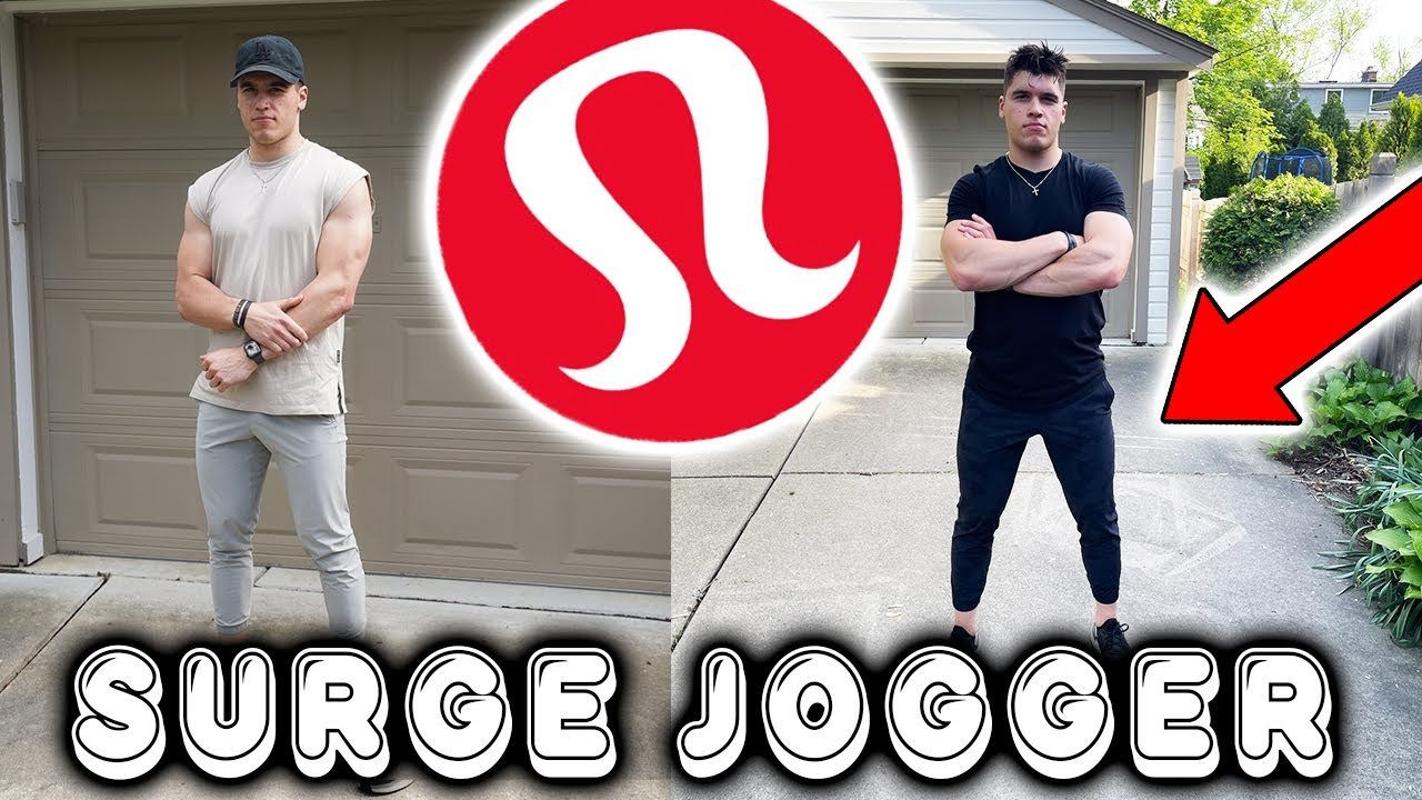 LULULEMON SURGE JOGGER 27 FIRST LOOK AND REVIEW! (ARE THEY WORTH