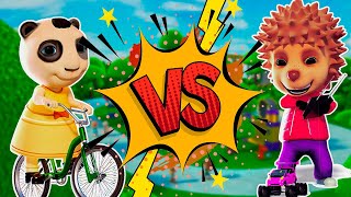 Nursery Rhymes & Kids Songs🚲🛴🙆‍♂️ Kids Quarreled and Started a Race😖🏆Learning to Lose and Win