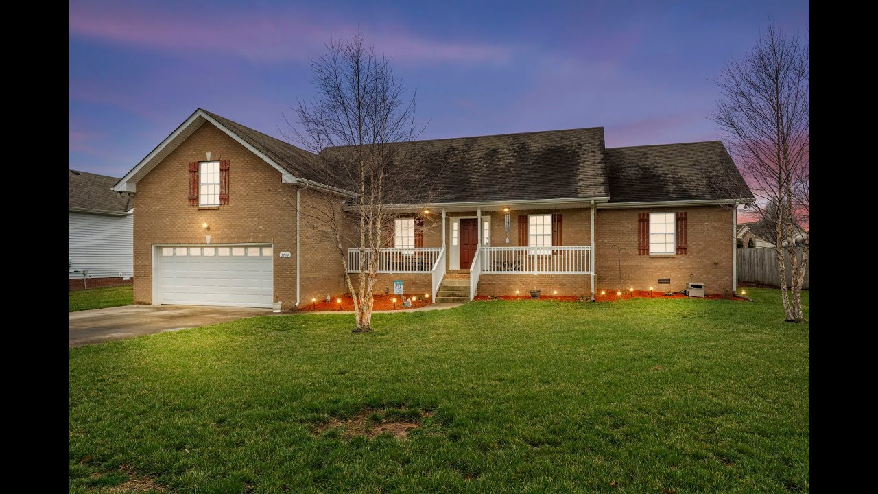 🏡 3744 Harvest Ridge Clarksville TN Home For Sale 🏡 YouTube