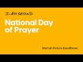 Moriah Peters Smallbone - National Day of Prayer