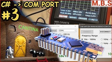 C# и Arduino Часть 3. Перенос кода из Delphi в C Sharp [ГЕНЕРАТОР на ARDUINO 1Гц - 8 MHz]