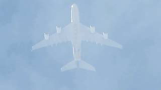 Etihad Airways A380 at 35000 ft