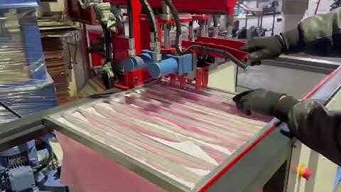 EKO PROFİL MAKİNA - BAG FILTERS / 2 HEADS HYDRAULİC CLINCHING MACHINE