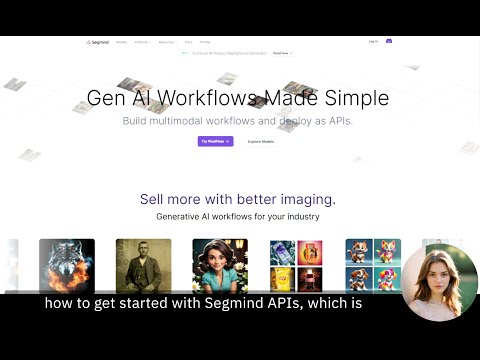 Segmind API's -- Getting Started - video from Segmind