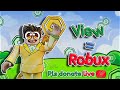 🔴PLS DONATE LIVE | DONATION ROBUX TO EVERYONE! | 20K SUBS?!?!?