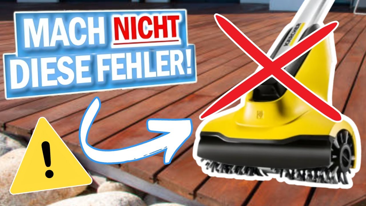 TERRASSENREINIGER kaufen: ❌ Vermeide diese 5 Fehler! ❌
