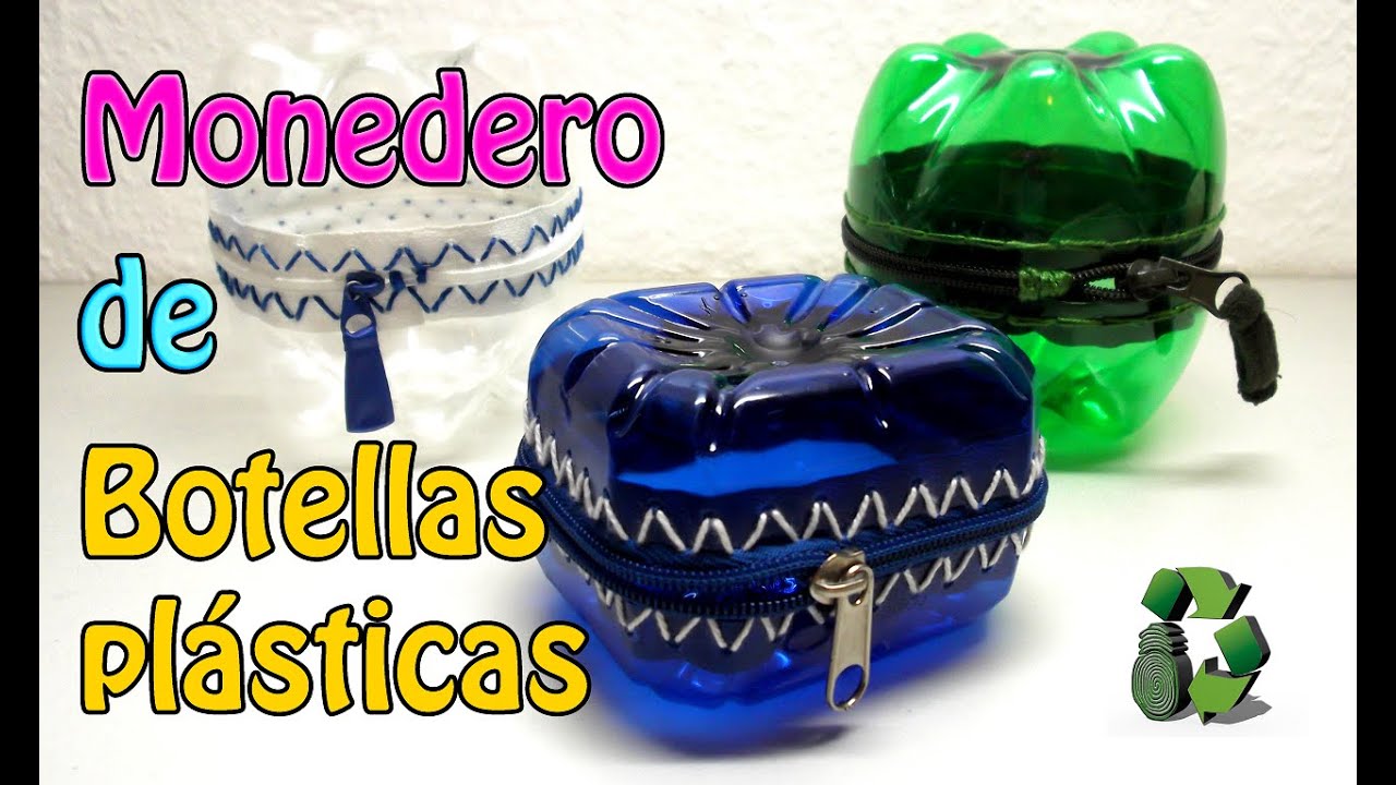 DIY Estuche o Monedero con botellas de plastico (Reciclaje Pet) Ecobrisa. - YouTube