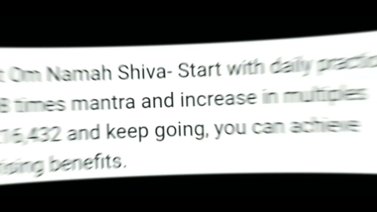 Shiva Call how to call lord shiva - YouTube