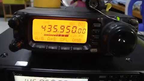 Linear transponder for HS0J satellite.