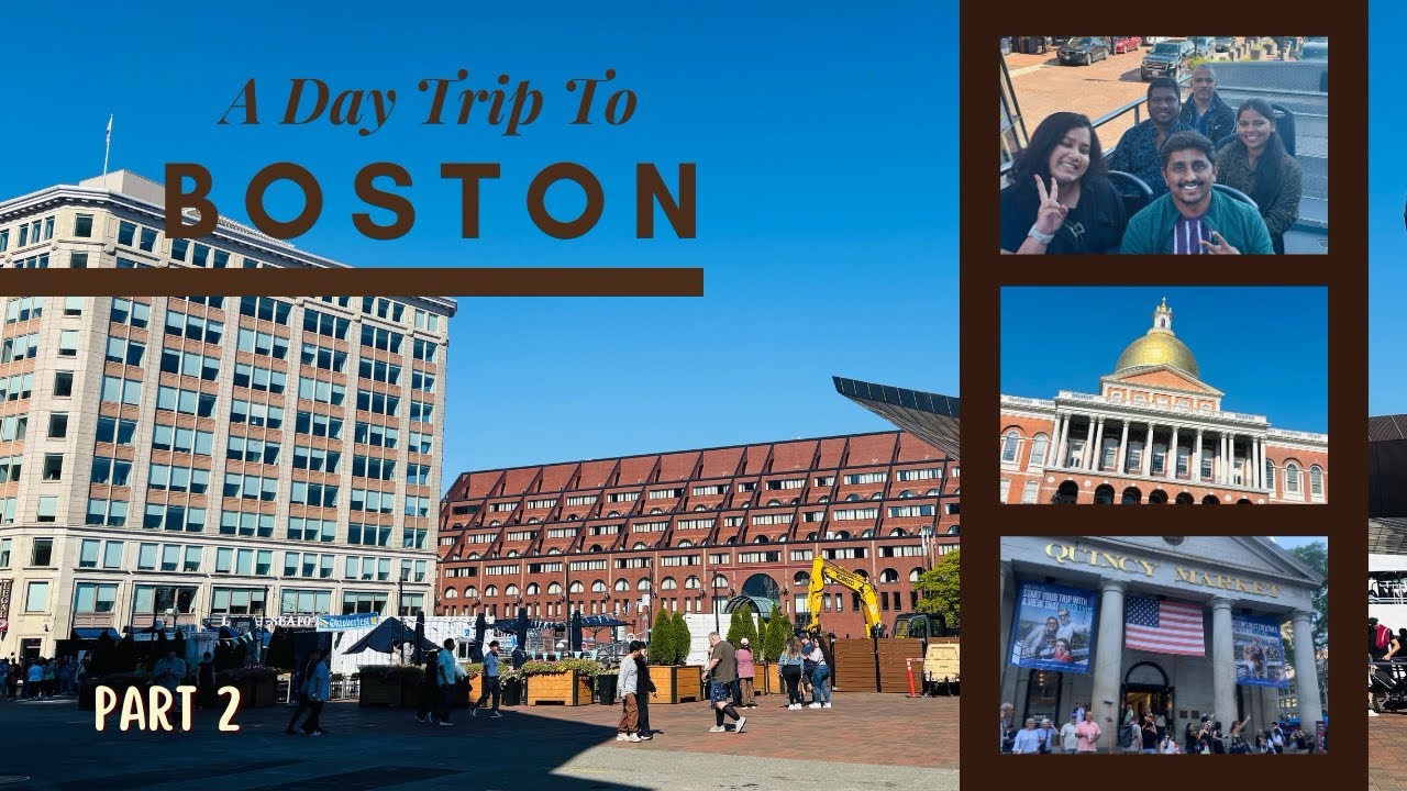 A Day in Boston🇺🇸| History, Food and City Vibes🏙️✨| PART 2