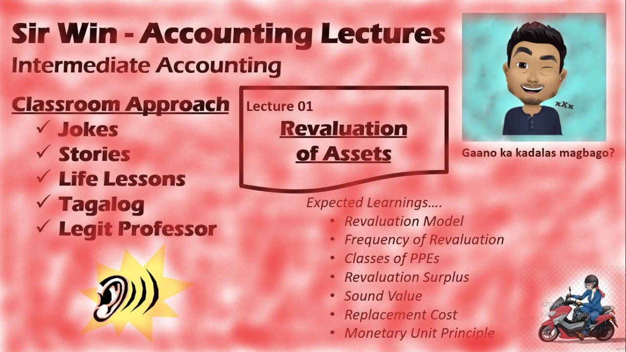 Lecture 01: Revaluation of Asset. Property, Plant and Equipment. [Intermediate Accounting]