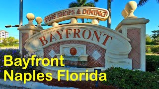 Bayfront Shopping And Restaurants.  Shops And Restaurants\/Dining In Naples Florida [4K]