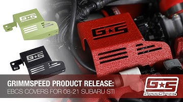 NEW PRODUCT: GrimmSpeed 08-21 STI Electronic Boost Control Solenoid Covers