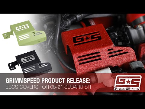NEW PRODUCT: GrimmSpeed 08-21 STI Electronic Boost Control Solenoid Covers
