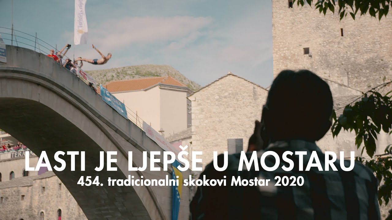 Lasti je ljepše u Mostaru - 454. tradicionalni skokovi #lasta #mostar 
