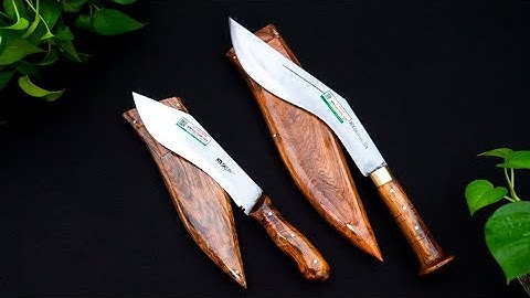 DAO PHÚC SEN, Cặp Dao  Kurri mài trắng Bền Đẹp_ Hàng Chuẩn Của HTX Dao Phúc sen