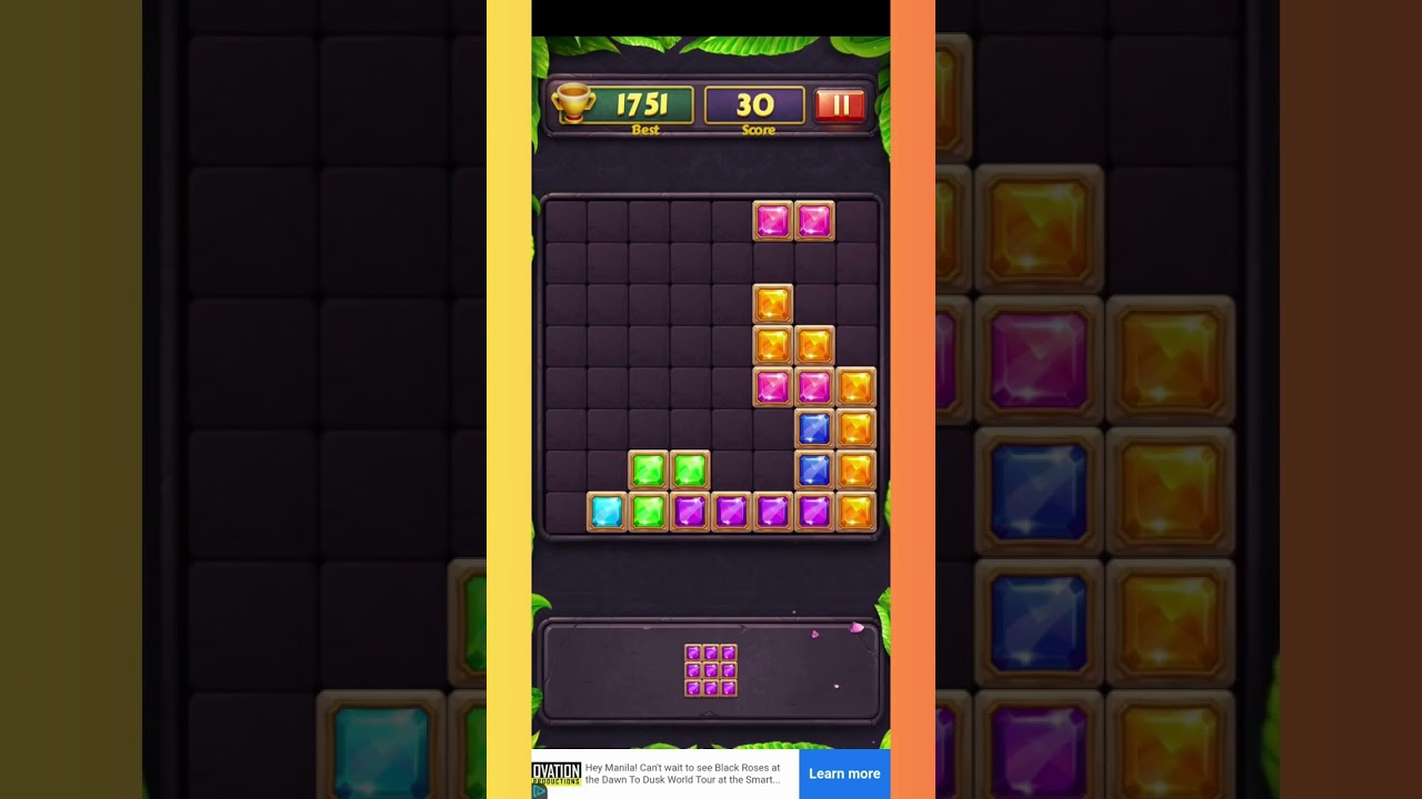 Block Puzzle Jewel: Strategy and Speed - 22 Minute Gameplay