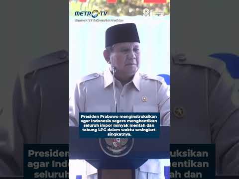 prabowo yakin tidak akan import minyak dan elpiji???