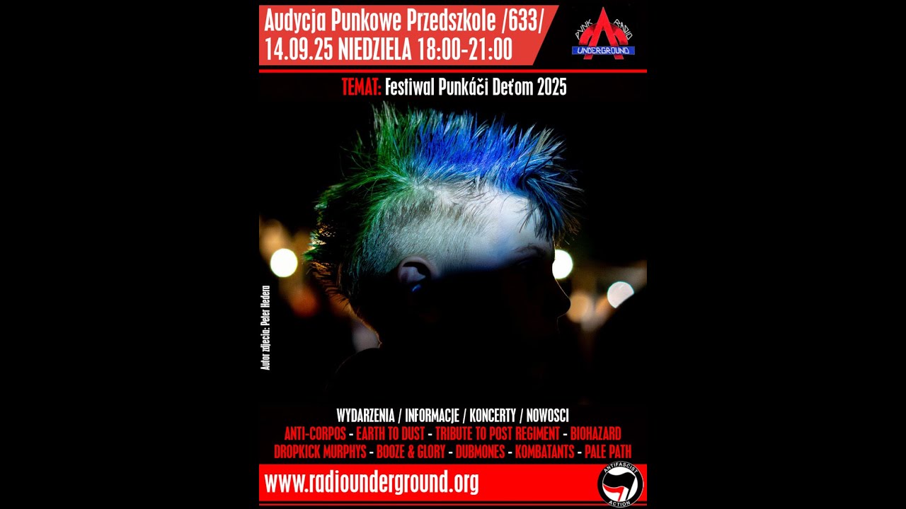 Audycja Punkowe Przedszkole (633) - Festival Punkáči deťom 2025 - relacja. Lekcja z dn. 14.09.2025.