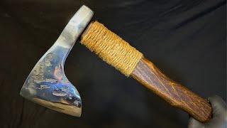 Axe for survival in the woods | First forging experience