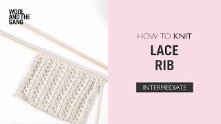 トップス yilon DOCKING LACE RIB KNIT Docking lace rib knit – YILON